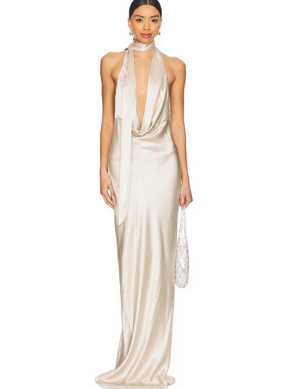 NBD Naila Gown in Champagne